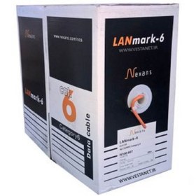 کابل شبکه 8رشته مس CAT6 UTP PVC قرقره 305 متری قطر مفتول04